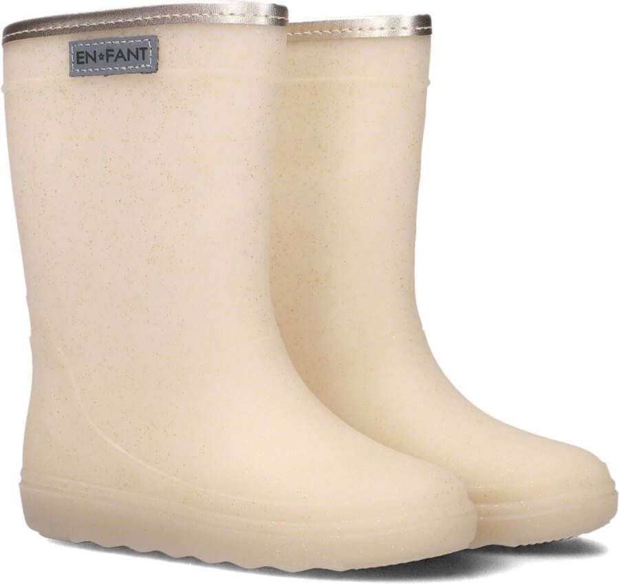 Enfant Rain Boot Glitter Laarzen Rubber Meisjes Wit