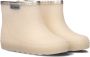 Enfant Rain Boot Short Glitter Laarzen Rubber Meisjes Wit - Thumbnail 1