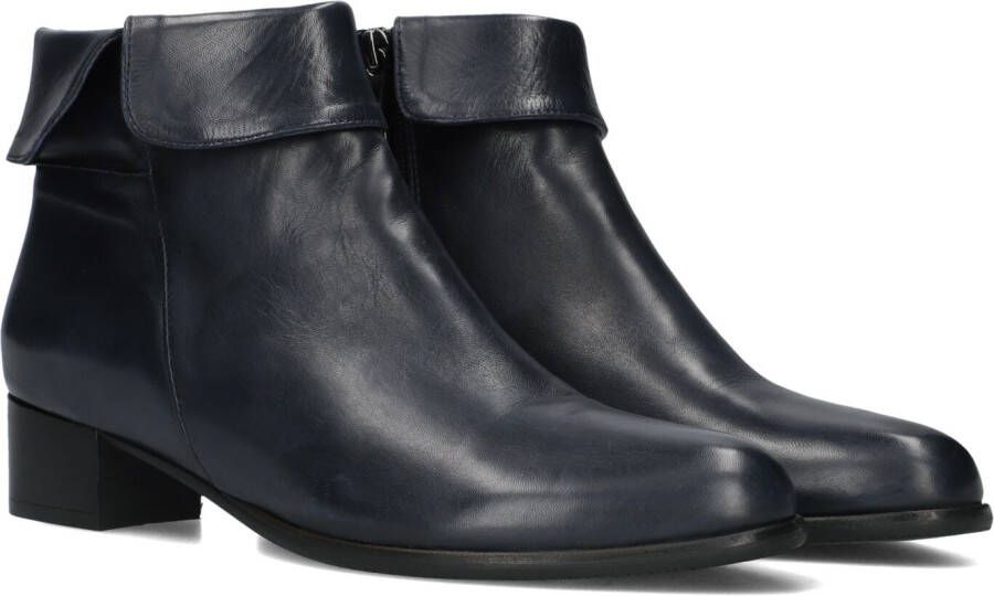 EVERYBODY Enkellaarsjes Dames 49146 Maat: 39 Materiaal: Leer Kleur: Blauw