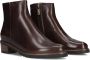 EVERYBODY Enkellaarsjes Dames 11654 Maat: 42 Materiaal: Leer Kleur: Bruin - Thumbnail 1