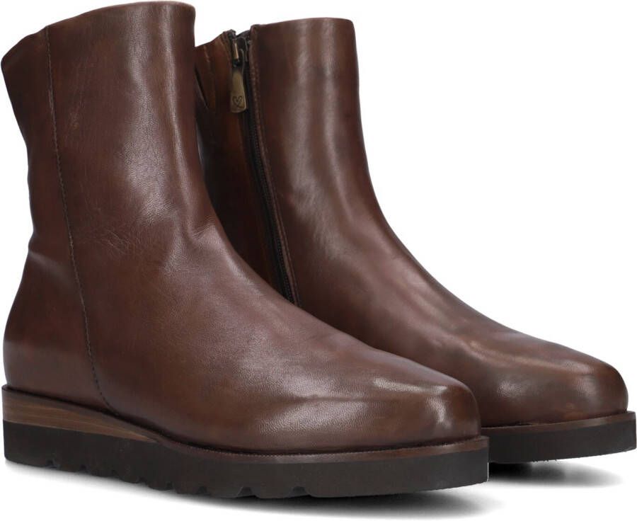 EVERYBODY Enkellaarsjes Dames 34709 Maat: 44 Materiaal: Leer Kleur: Bruin