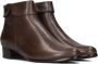 EVERYBODY Enkellaarsjes Dames 49146 Maat: 40 5 Materiaal: Leer Kleur: Bruin - Thumbnail 1