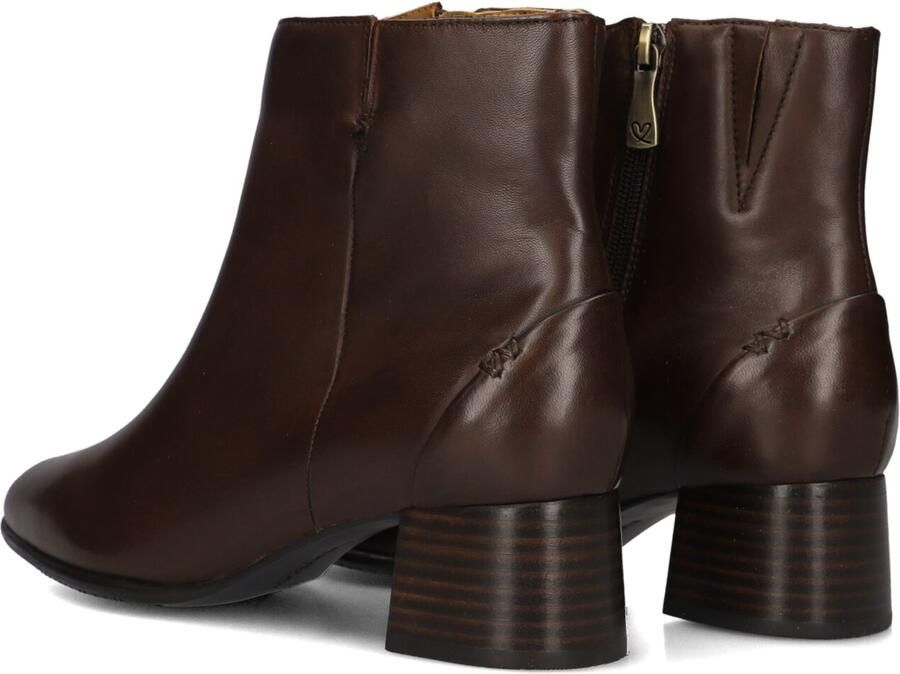 Everybody Ludina Enkellaarsjes Enkelboots met rits Dames Bruin