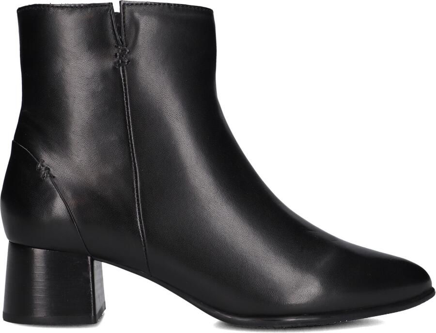 Everybody Ludina Enkellaarsjes Enkelboots met rits Dames Zwart - Foto 2