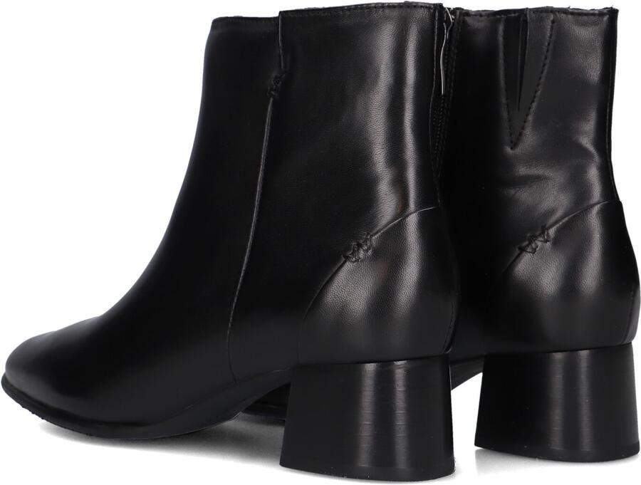 Everybody Ludina Enkellaarsjes Enkelboots met rits Dames Zwart - Foto 3