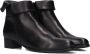 EVERYBODY Enkellaarsjes Dames 49146 Maat: 40 Materiaal: Leer Kleur: Zwart - Thumbnail 1