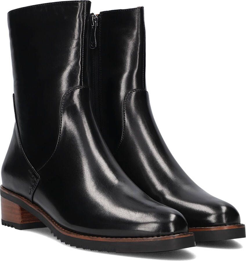 EVERYBODY Enkellaarsjes Dames Bee Maat: 38 5 Materiaal: Leer Kleur: Zwart