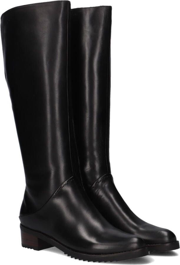 EVERYBODY Hoge Laarzen Dames Berta Maat: 38 Materiaal: Leer Kleur: Zwart