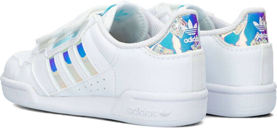 Adidas Witte Lage Sneakers Continental 80 Stripes Cf C