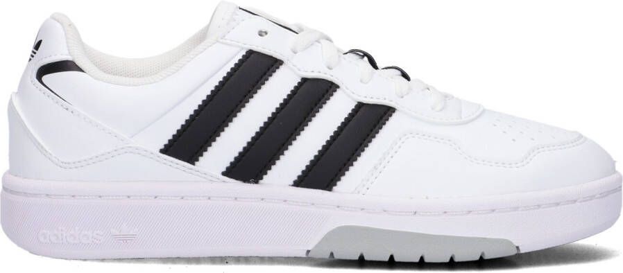 Adidas Witte Lage Sneakers Courtic J