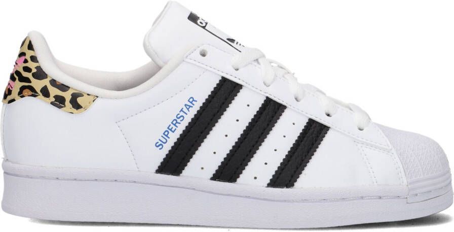 Adidas Witte Lage Sneakers Superstar J