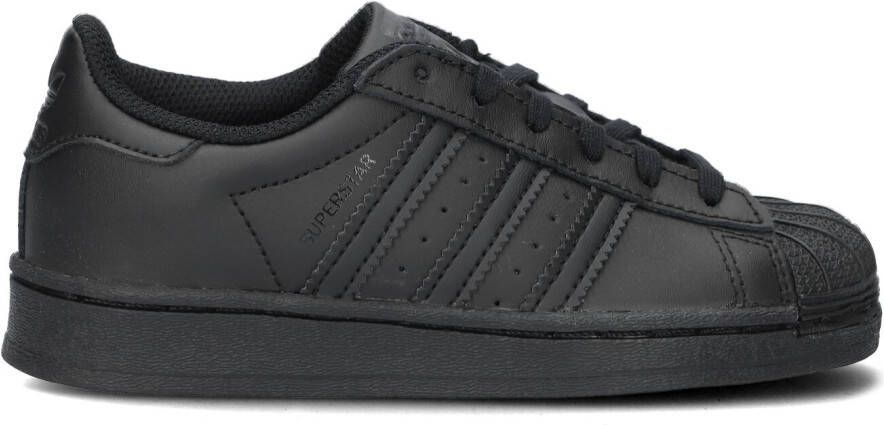Adidas Zwarte Lage Sneakers Superstar C