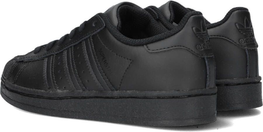 Adidas Zwarte Lage Sneakers Superstar C