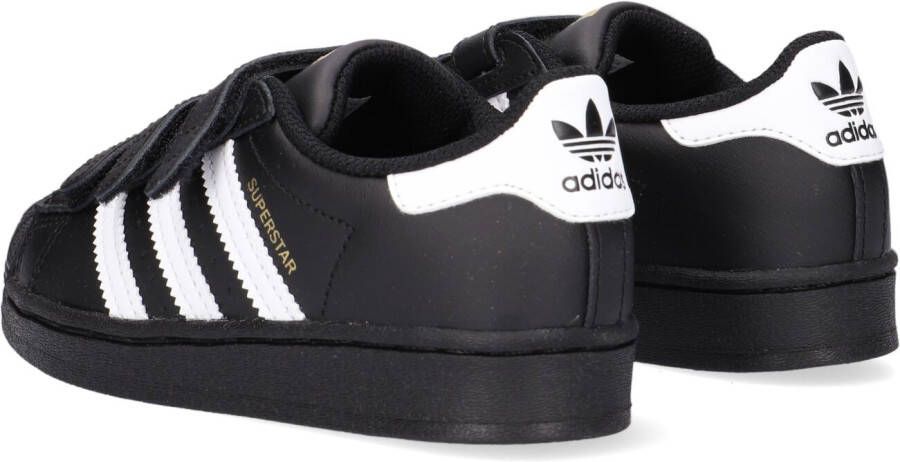 Adidas Zwarte Lage Sneakers Superstar Cf C