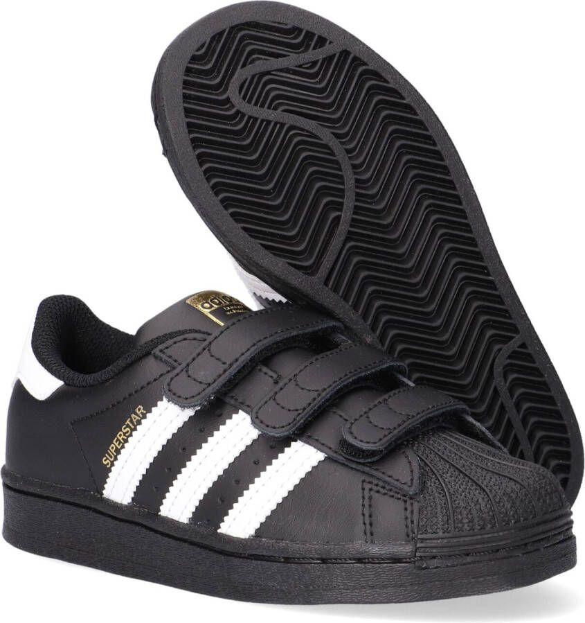 Adidas Zwarte Lage Sneakers Superstar Cf C