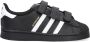Adidas Originals Superstar CF1 Kinderschoenen Kinder Sneakers met klittenband Zwart EF4843 - Thumbnail 12