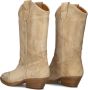 ALPE Cowboylaarzen Dames 5002 Maat: 38 Materiaal: Suède Kleur: Beige - Thumbnail 3