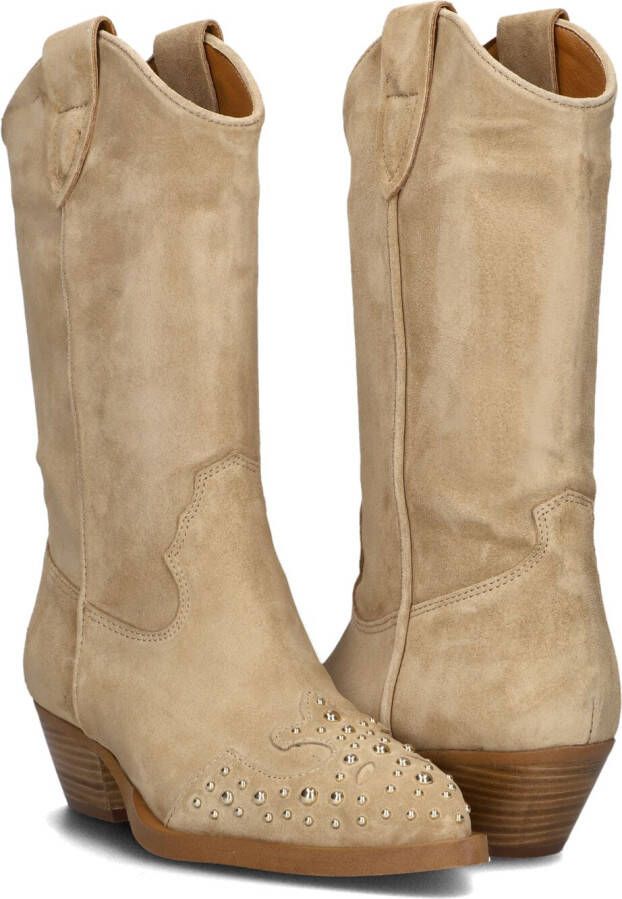 ALPE Beige Cowboylaarzen 5002