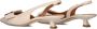 ÁNGEL ALARCÓN Slingbacks Dames 25055 Maat: 38 Materiaal: Gomma leer Kleur: Beige - Thumbnail 3