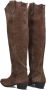ANONYMOUS COPENHAGEN Overknee Laarzen Dames Trisha 35 Maat: 39 Materiaal: Suède Kleur: Bruin - Thumbnail 4