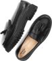 Another Label Dilara Loafer Loafers Instappers Dames Zwart - Thumbnail 4