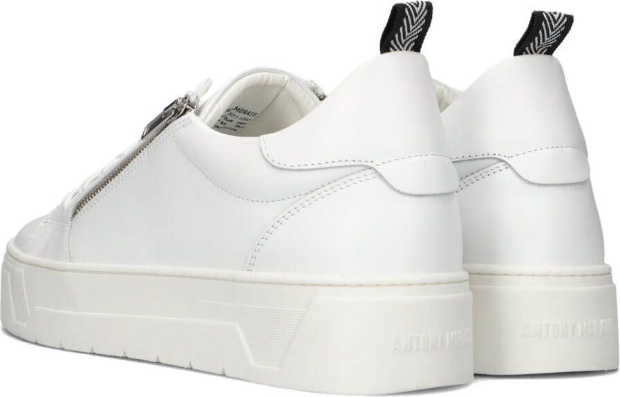 Antony Morato Witte Lage Sneakers Mmfw01577