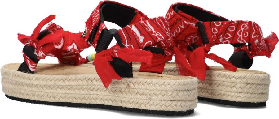 ARIZONA LOVE Rode Sandalen Trekky Raffia