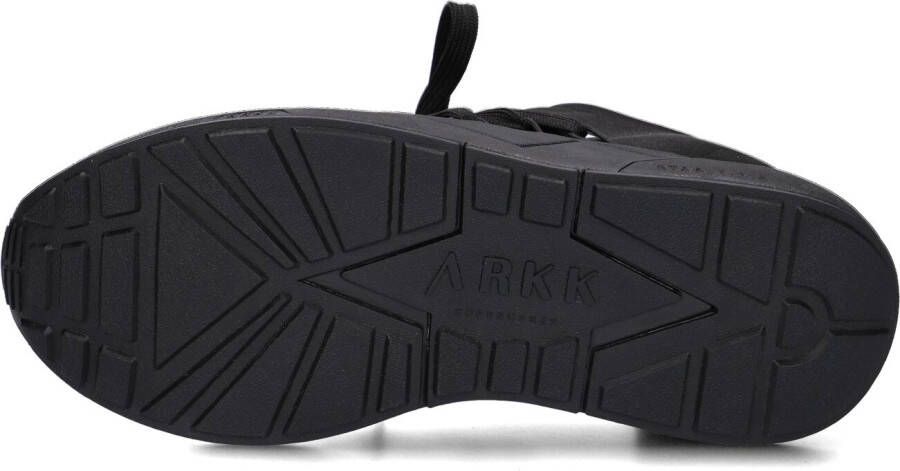 Arkk Copenhagen Zwarte Lage Sneakers Raven-w