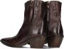 A.S.98 Enkellaarsjes Dames B84205 Maat: 37 Materiaal: Leer Kleur: Bruin - Thumbnail 5