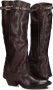 A.s.98 B84301 Laarzen Leer Dames Bruin - Thumbnail 4