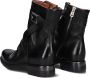 A.s.98 B80213 Enkellaarsjes Enkelboots met rits Dames Zwart - Thumbnail 4