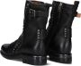 A.s.98 B80243 Enkellaarsjes Enkelboots met rits Dames Zwart - Thumbnail 4
