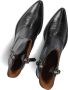 A.s.98 B84205 Enkellaarsjes Enkelboots met rits Dames Zwart - Thumbnail 7
