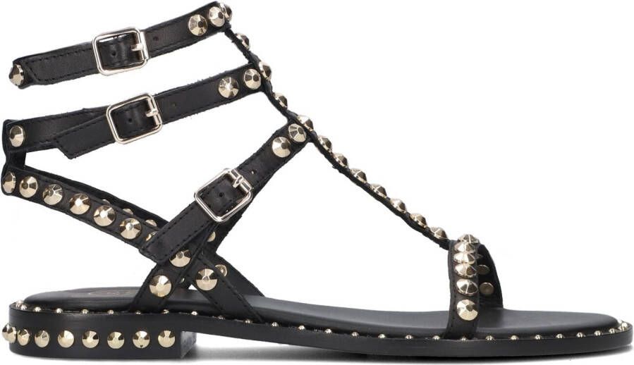 Ash Zwarte Sandalen Play
