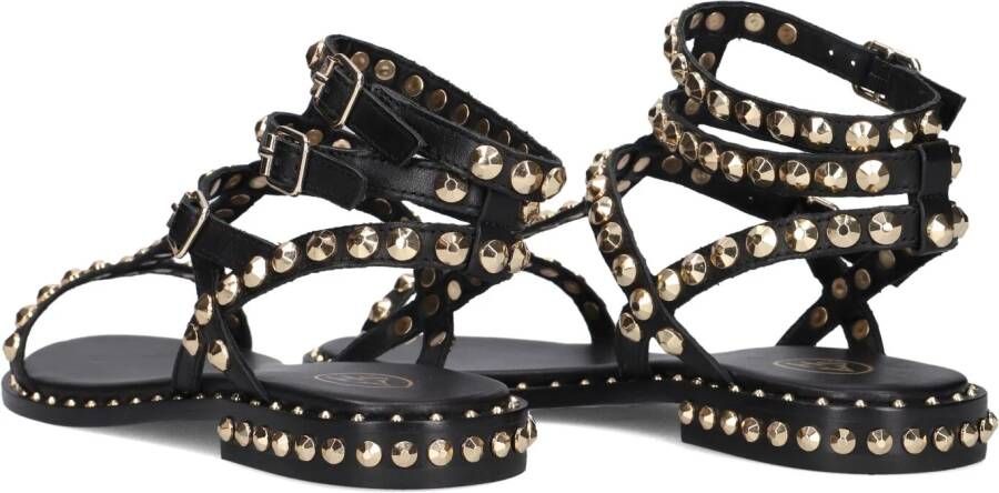ASH Zwarte Sandalen Play