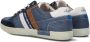 Australian Nottingham Lage sneakers Leren Sneaker Heren Blauw - Thumbnail 4