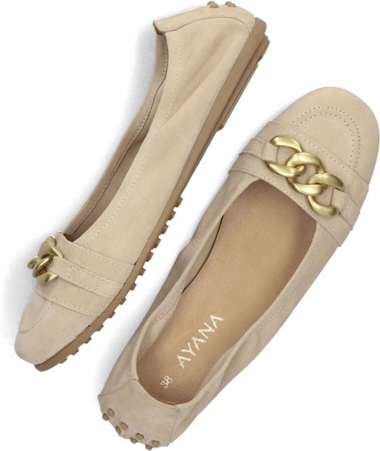 AYANA Beige Ballerina's 1273