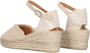 AYANA Espadrilles Dames Omo25yu814 Maat: 39 Materiaal: Suède Kleur: Beige - Thumbnail 3