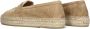 AYANA Espadrilles Dames Omo25yu819 Maat: 37 Materiaal: Suède Kleur: Beige - Thumbnail 3