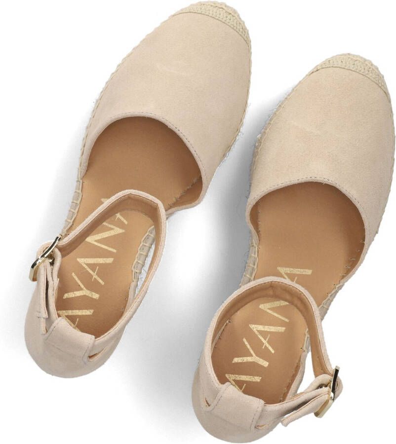 AYANA Beige Espadrilles Yu689