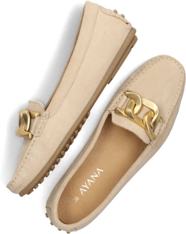 AYANA Beige Mocassins 1202