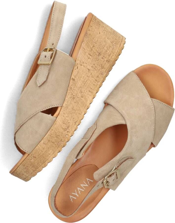 AYANA Beige Sandalen 722031