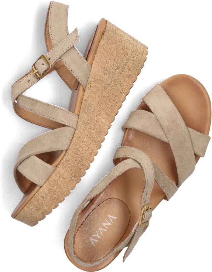 AYANA Beige Sandalen 722032