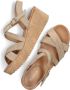 AYANA 722032 Sandalen Dames Beige - Thumbnail 6