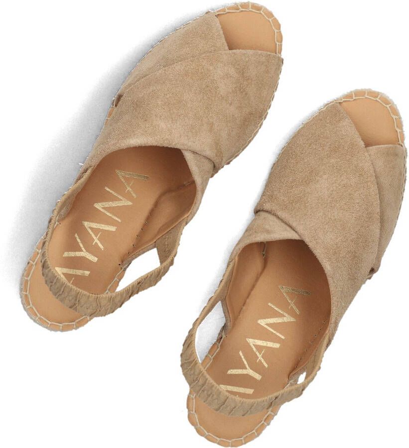 AYANA Beige Sandalen Omo25yu817