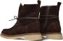 AYANA Veterboots Dames 09-241 Maat: 39 Materiaal: Suède Kleur: Bruin - Thumbnail 3