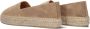 AYANA Espadrilles Dames Omo25yu815 Maat: 40 Materiaal: Suède Kleur: Taupe - Thumbnail 3