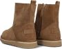 AYANA Enkelboots Dames 2427 Maat: 37 Materiaal: Suède Kleur: Cognac - Thumbnail 3