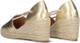 AYANA Espadrilles Dames Yu688 Maat: 37 Materiaal: Leer Kleur: Goud - Thumbnail 3