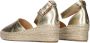 AYANA Yu689 Espadrilles Zomer Schoenen Dames Goud - Thumbnail 4